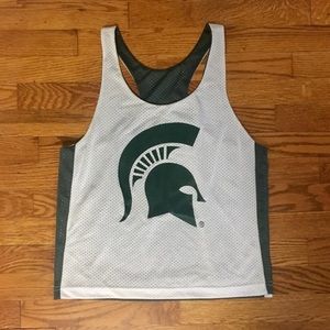 Michigan State University Jersey Tank Top - MSU